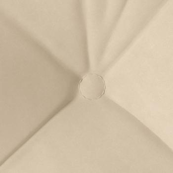 Sitzkissen 4 pcs Creme 40 x 40 cm Mikrofaserstoff
