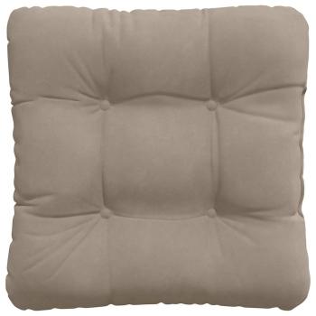 Sitzkissen 4 pcs Taupe 45 x 45 cm Mikrofaserstoff