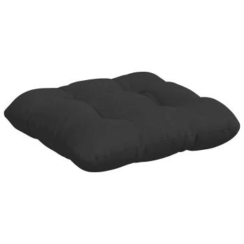 Sitzkissen 4 pcs Schwarz 45 x 45 cm Mikrofaserstoff