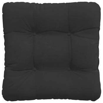 Sitzkissen 4 pcs Schwarz 45 x 45 cm Mikrofaserstoff