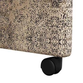 Esszimmerstühle mit Rädern 2 pcs Hellgrau 57 x 67 x 95 cm