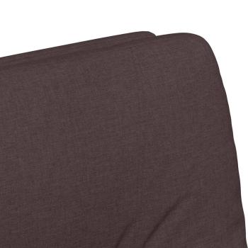 Esszimmerstühle 2 pcs Dunkelbraun 57 x 67 x 95 cm Stoff