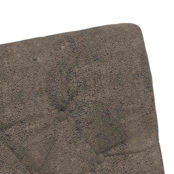 Esszimmerstühle mit Rädern 2 pcs Dunkelgrau 58 x 67 x 97 cm