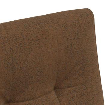 Esszimmerstühle mit Rädern 2 pcs Braun 57 x 67 x 98 cm