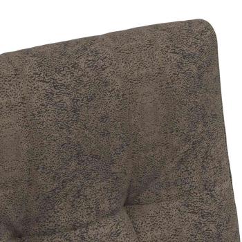 Esszimmerstühle mit Rädern 2 pcs Dunkelgrau 57 x 67 x 98 cm