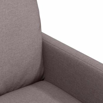 Esszimmerstühle 2 pcs Taupe 57 x 67 x 98 cm Stoff