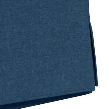 Esszimmerstühle 2 pcs Blau 57 x 67 x 98 cm Stoff