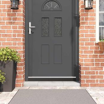 ARDEBO.de - Aufsteck Türbürstendichtungen 12 pcs Silber 100 cm