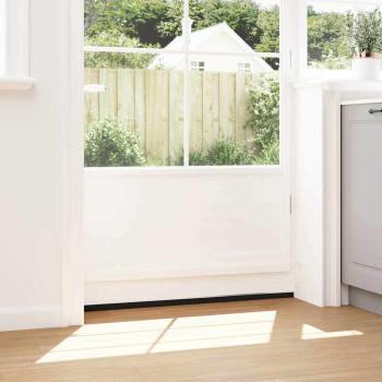 Aufsteck Türbürstendichtungen 2 pcs Silber 100 cm