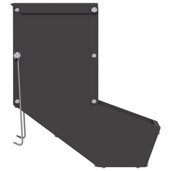 Kaninchenfütterer Schwarz 17,5 x 26 x 28,5 cm 1,5 kg