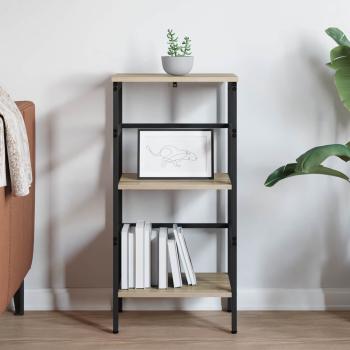 Bücherregal Sonoma-Eiche 40 x 29,5 x 81 cm Holzwerkstoff