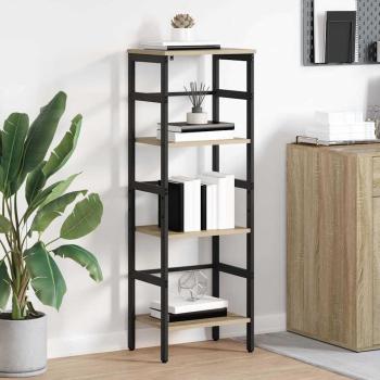 ARDEBO.de - Bücherregal Sonoma-Eiche 40 x 29,5 x 115 cm Holzwerkstoff