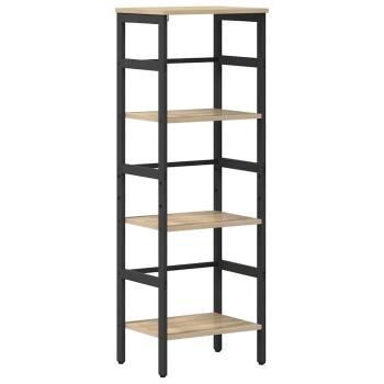Bücherregal Sonoma-Eiche 40 x 29,5 x 115 cm Holzwerkstoff