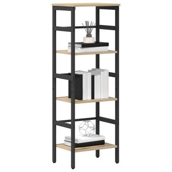 Bücherregal Sonoma-Eiche 40 x 29,5 x 115 cm Holzwerkstoff