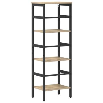 Bücherregal Sonoma-Eiche 40 x 29,5 x 115 cm Holzwerkstoff