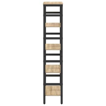 Bücherregal Sonoma-Eiche 40 x 29,5 x 149 cm Holzwerkstoff