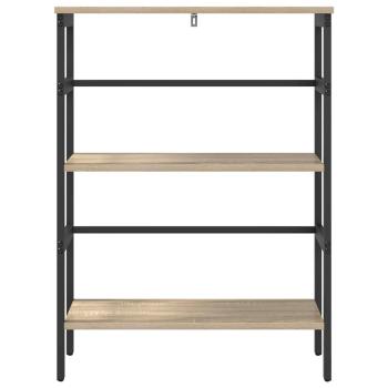 Bücherregal Sonoma-Eiche 60 x 29,5 x 81 cm Holzwerkstoff