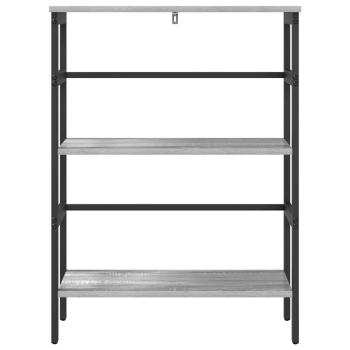 Bücherregal Graues Sonoma 60 x 29,5 x 81 cm Holzwerkstoff