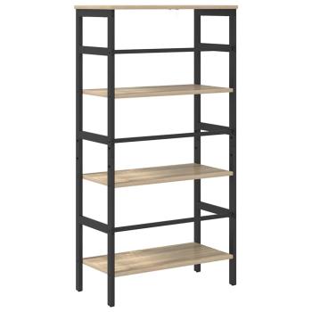 Bücherregal Sonoma-Eiche 60 x 29,5 x 115 cm Holzwerkstoff