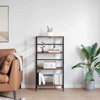 Bücherregal 3 Ebenen 60 x 29,5 x 115 cm Holzwerkstoff