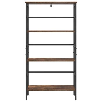 Bücherregal 3 Ebenen 60 x 29,5 x 115 cm Holzwerkstoff