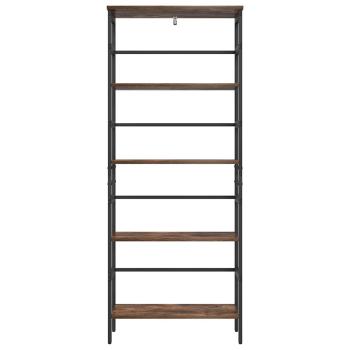 Bücherregal Geräucherte Eiche 60 x 29,5 x 149 cm Holzwerkstoff