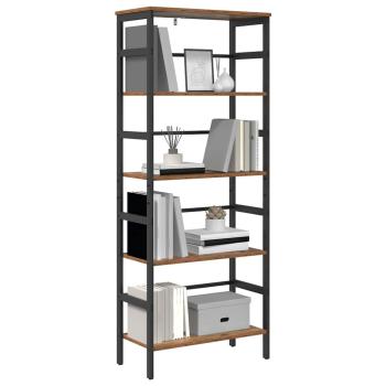 Bücherregal Altholz 60 x 29,5 x 149 cm Holzwerkstoff