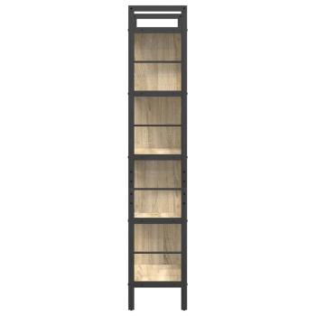 Bücherregal Sonoma-Eiche 75 x 30 x 156 cm Holzwerkstoff
