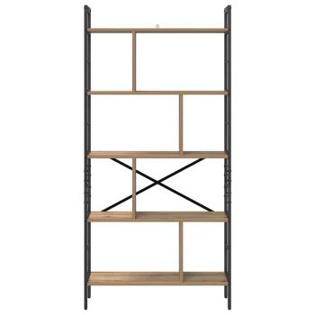 Bücherregal Artisan-Eiche 75 x 30 x 156 cm Holzwerkstoff