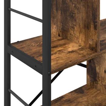 Bücherregal Geräucherte Eiche 75 x 30 x 91 cm Holzwerkstoff