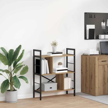 ARDEBO.de - Bücherregal Artisan-Eiche 75 x 30 x 91 cm Holzwerkstoff