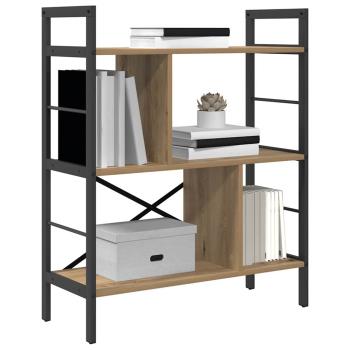 Bücherregal Artisan-Eiche 75 x 30 x 91 cm Holzwerkstoff