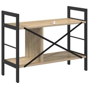 Bücherregal Sonoma-Eiche 75 x 30 x 58,5 cm Holzwerkstoff