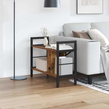 ARDEBO.de - Bücherregal Altholz 75 x 30 x 58,5 cm Holzwerkstoff