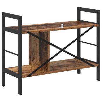 Bücherregal Altholz 75 x 30 x 58,5 cm Holzwerkstoff