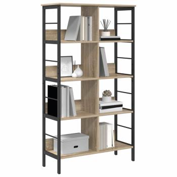 Bücherregal Sonoma-Eiche 82 x 32 x 144,5 cm Holzwerkstoff