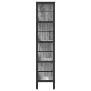 Bücherregal Graues Sonoma 82 x 32 x 144,5 cm Holzwerkstoff