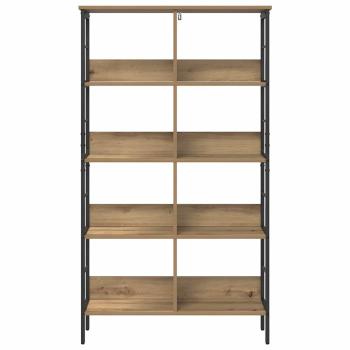 Bücherregal Artisan-Eiche 82 x 32 x 144,5 cm Holzwerkstoff