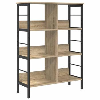 Bücherregal Sonoma-Eiche 82 x 32 x 112 cm Holzwerkstoff