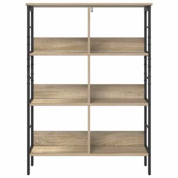 Bücherregal Sonoma-Eiche 82 x 32 x 112 cm Holzwerkstoff