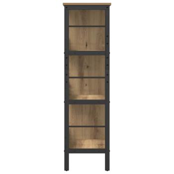 Bücherregal Artisan-Eiche 82 x 32 x 112 cm Holzwerkstoff