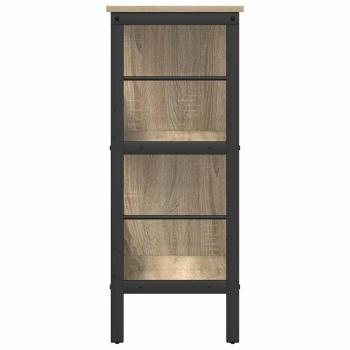 Bücherregal Sonoma-Eiche 82 x 32 x 79 cm Holzwerkstoff