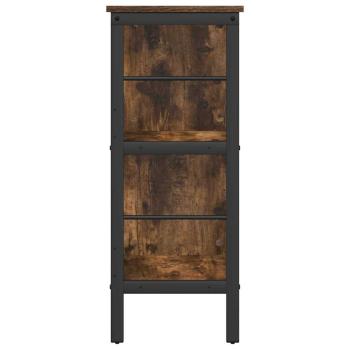 Bücherregal Geräucherte Eiche 82 x 32 x 79 cm Holzwerkstoff