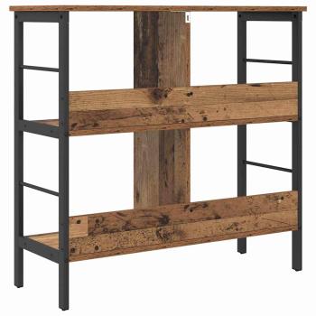 Bücherregal Altholz 82 x 32 x 79 cm Holzwerkstoff