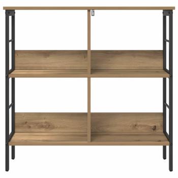 Bücherregal Artisan-Eiche 82 x 32 x 79 cm Holzwerkstoff