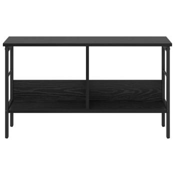 Bücherregal Schwarz Eichen-Optik 82 x 32 x 47 cm Holzwerkstoff