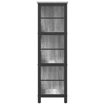 Bücherregal Graues Sonoma 102 x 32 x 104,5 cm Holzwerkstoff
