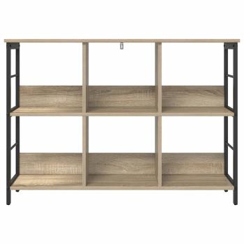 Bücherregal Sonoma-Eiche 102 x 32 x 72,5 cm Holzwerkstoff