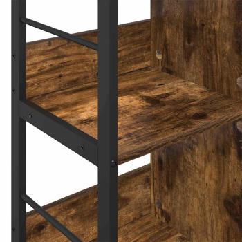 Bücherregal Geräucherte Eiche 102 x 32 x 72,5 cm Holzwerkstoff