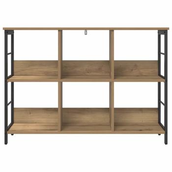 Bücherregal Artisan-Eiche 102 x 32 x 72,5 cm Holzwerkstoff